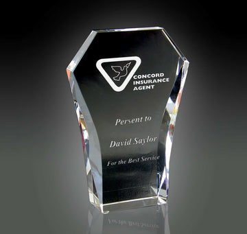 Crystal Award, Corporate Crystal Award, Custom crystal award